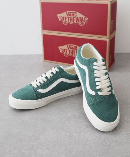 【WOMEN】VANS/ヴァンズ OLD SKOOL-SUEDE Green