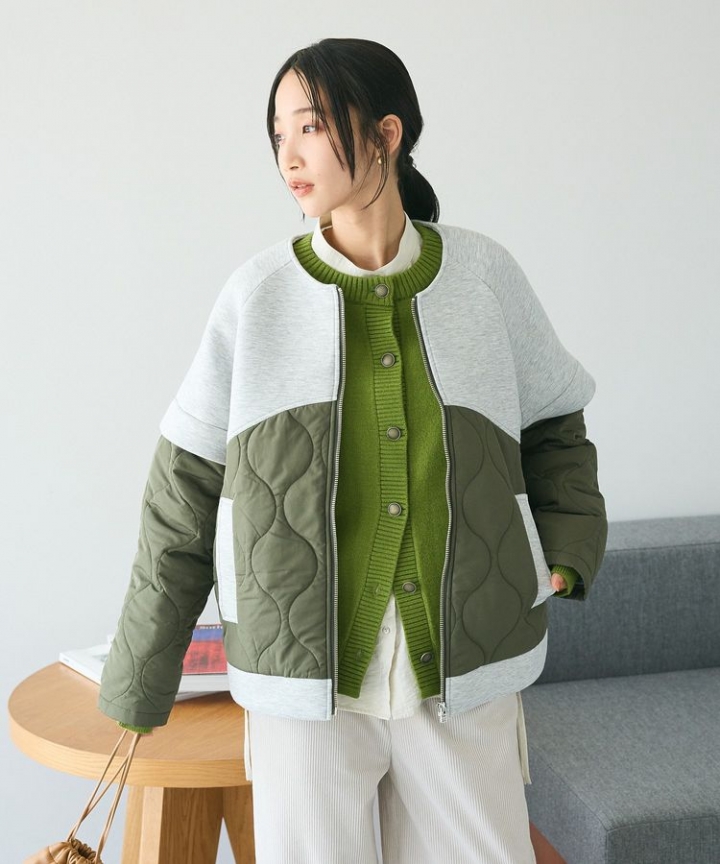 【予約】ダンボール×中綿ヨーク切替ジャケット/24AW