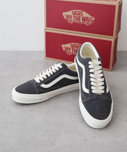 【WOMEN】VANS/ヴァンズ OLD SKOOL-SUEDE Dark Grey