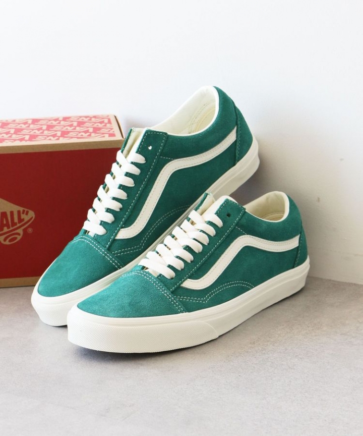 【MEN】VANS/ヴァンズ OLD SKOOL-SUEDE Green